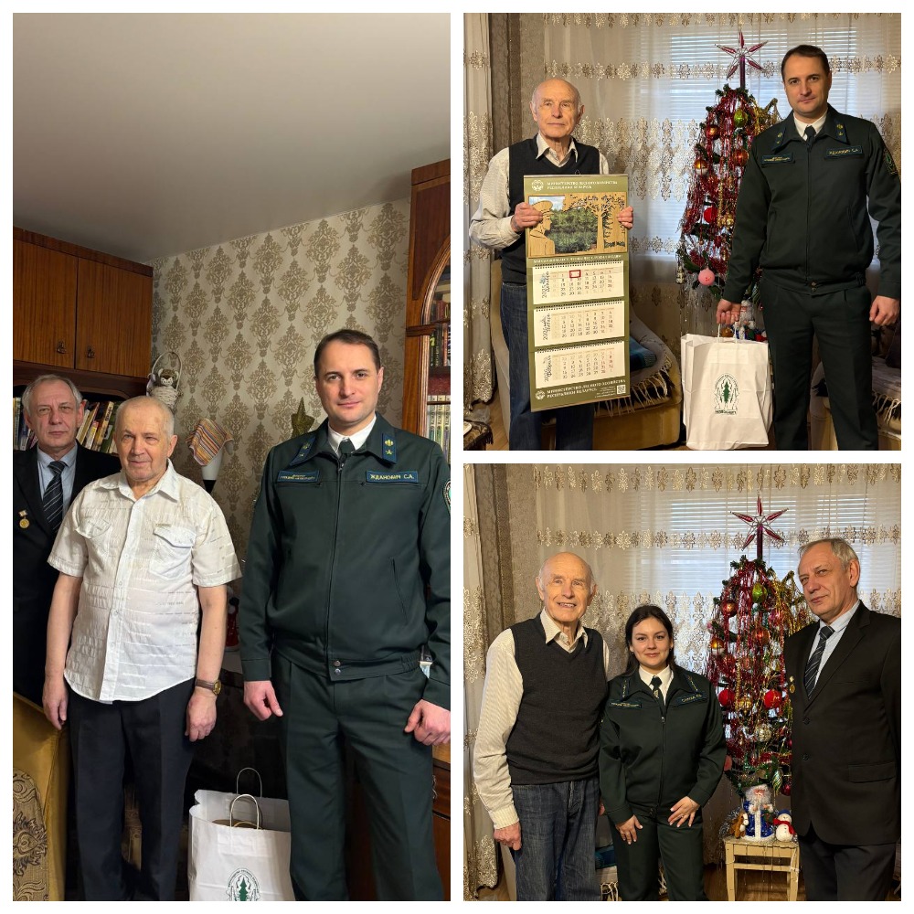 Поздравление ветеранов в преддверии новогодних праздников